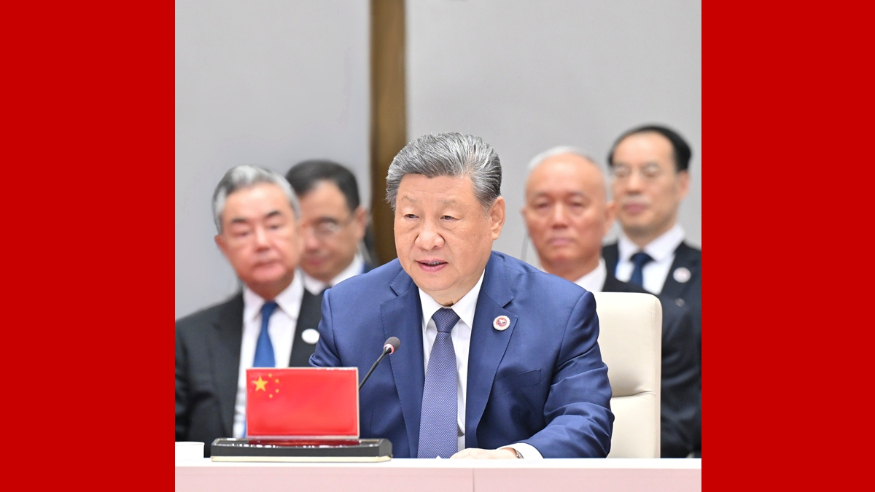 習近平主席、ＳＣＯ加盟国首脳理事会会議で重要演説